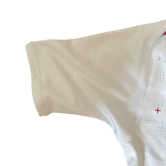 England Rugby Shirt 2018/2019 Canterbury Vapour Dri White Size Medium - Picture 3 of 11